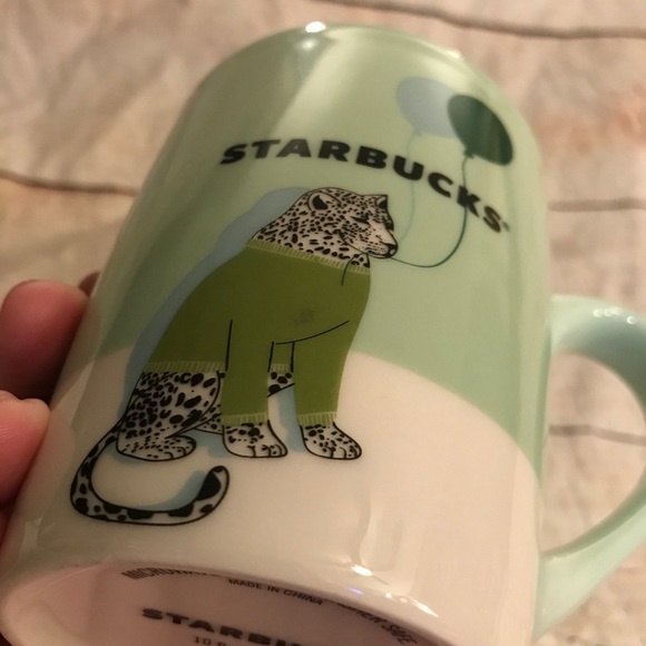 2020 Starbucks Birthday Balloon Leopard Mug - Picture 11 of 11